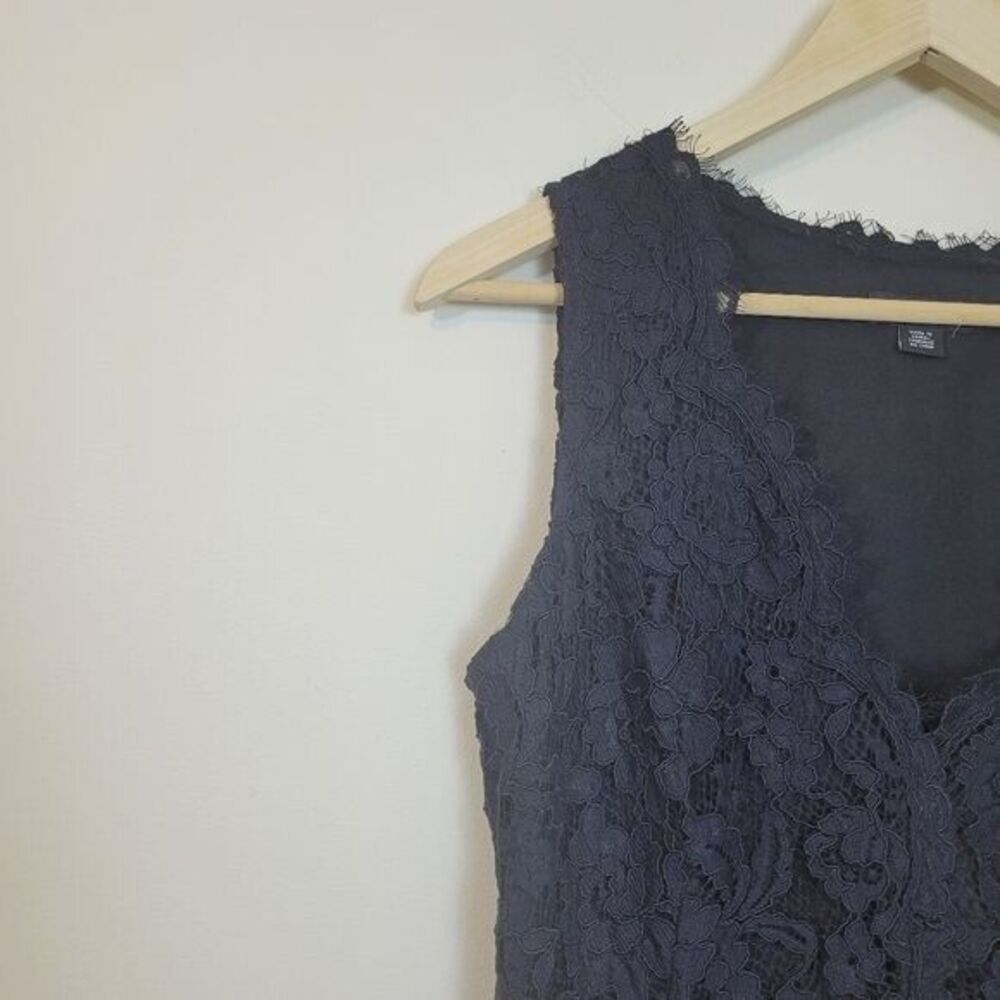 DKNY Black Lace Dress Womens Size 6 - Picture 4 of 14